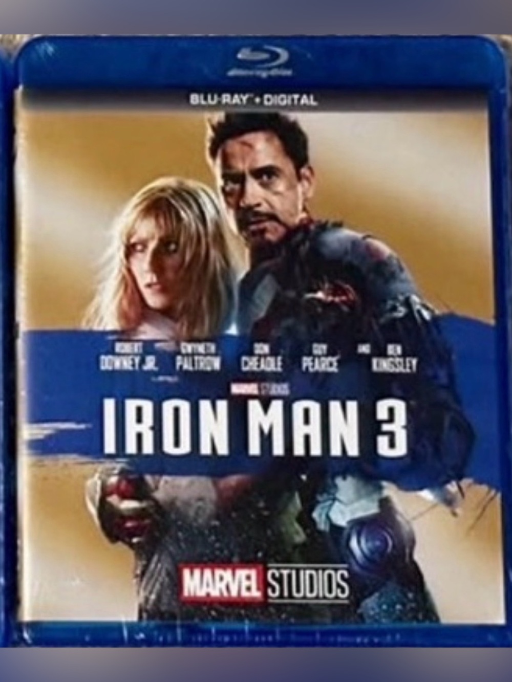 Marvel Studios Iron Man 3 Blu-ray DVD